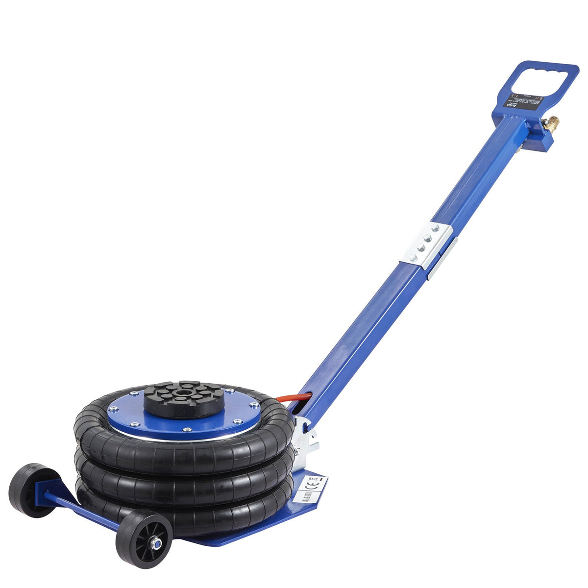 3 Ton Triple Bag Air Jack with Fast Lifting System - Blue