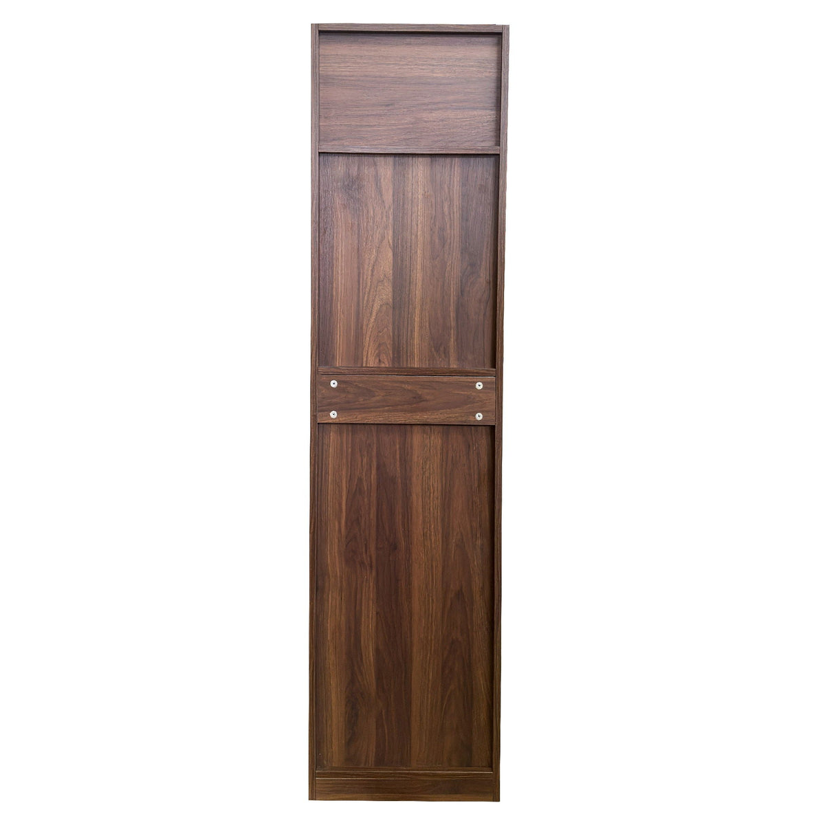 Walnut Buffet Sideboard Cabinet with Adjustable Shelves - Doors & Pantry Storage