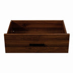 Tall Kitchen Pantry Cabinet with Multi-Tier Pull-Out Shelf - Walnut