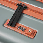 Deluxe 5-Piece Hard-Side Luggage Set with USB and TSA Locks - Multiple Colors