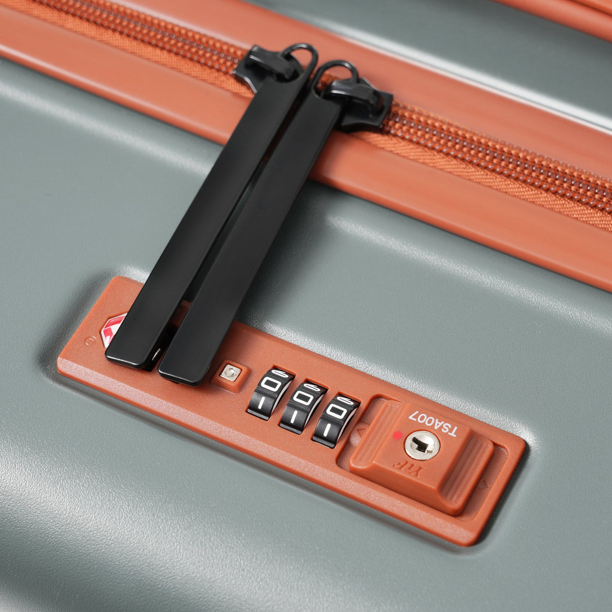 Deluxe 5-Piece Hard-Side Luggage Set with USB and TSA Locks - Multiple Colors