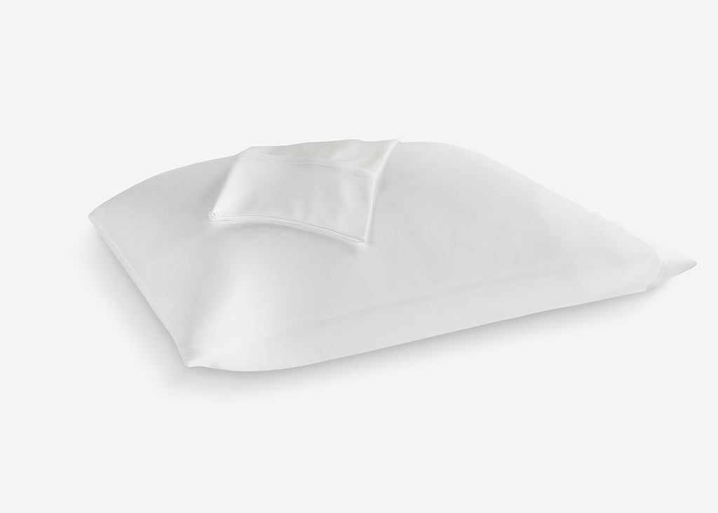 Ver-Tex King Pillowcase Set with Cooling Stretch Fabric - Bright White