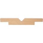 Portable Hardwood Workbench with Quick Release Handle - Natural