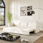 Chesterfield Sleeper Sofa with Pull Out Bed - Multiple Colors