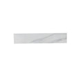 Sintered Stone Bathroom Vanity Top with 4" Backsplash and 22" Sidesplash - Carrara White