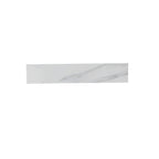 Sintered Stone Bathroom Vanity Top with 4" Backsplash and 22" Sidesplash - Carrara White