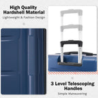 Expandable 2 Piece Luggage Set with TSA Lock and Spinner Wheels - Multiple Colors