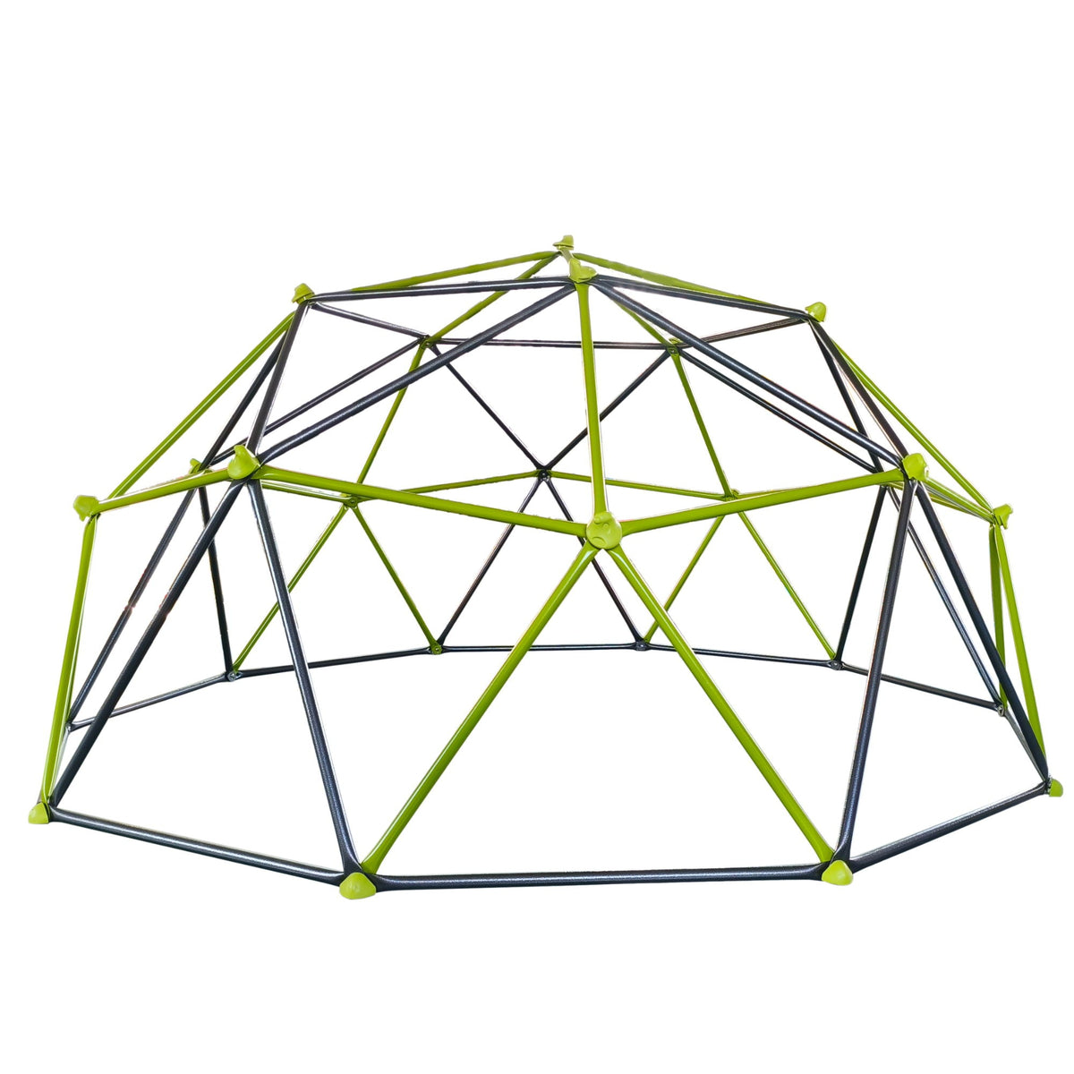 10 Sided Climbing Frame with Colorful Stones - Green