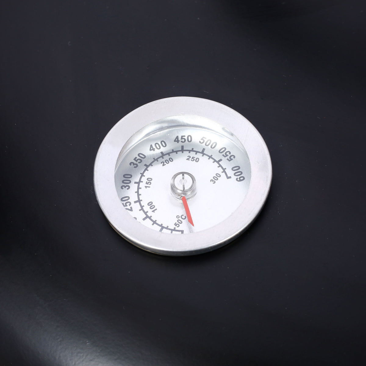 Portable Charcoal Smoker Grill with 3-in-1 Cooking Functionality - Black