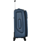Softside Expandable 3 Piece Luggage Set with Spinner Wheels - Dark Blue