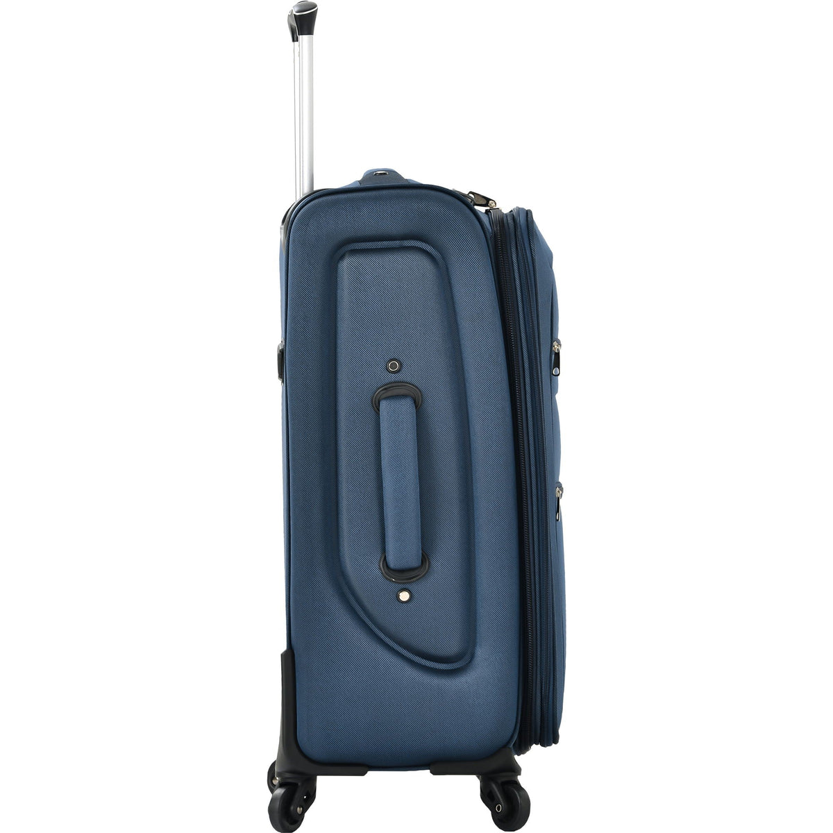 Softside Expandable 3 Piece Luggage Set with Spinner Wheels - Dark Blue