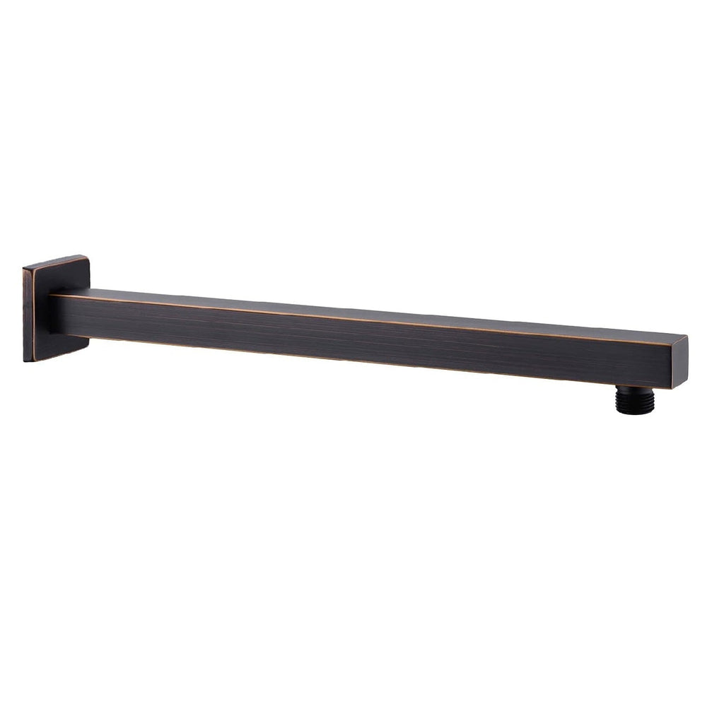 10 Inch Rainfall Square Shower Head with Wall Mount - Oil Rubbed Bronze