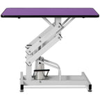 Hydraulic Pet Grooming Table with Adjustable Height - Purple or Pink
