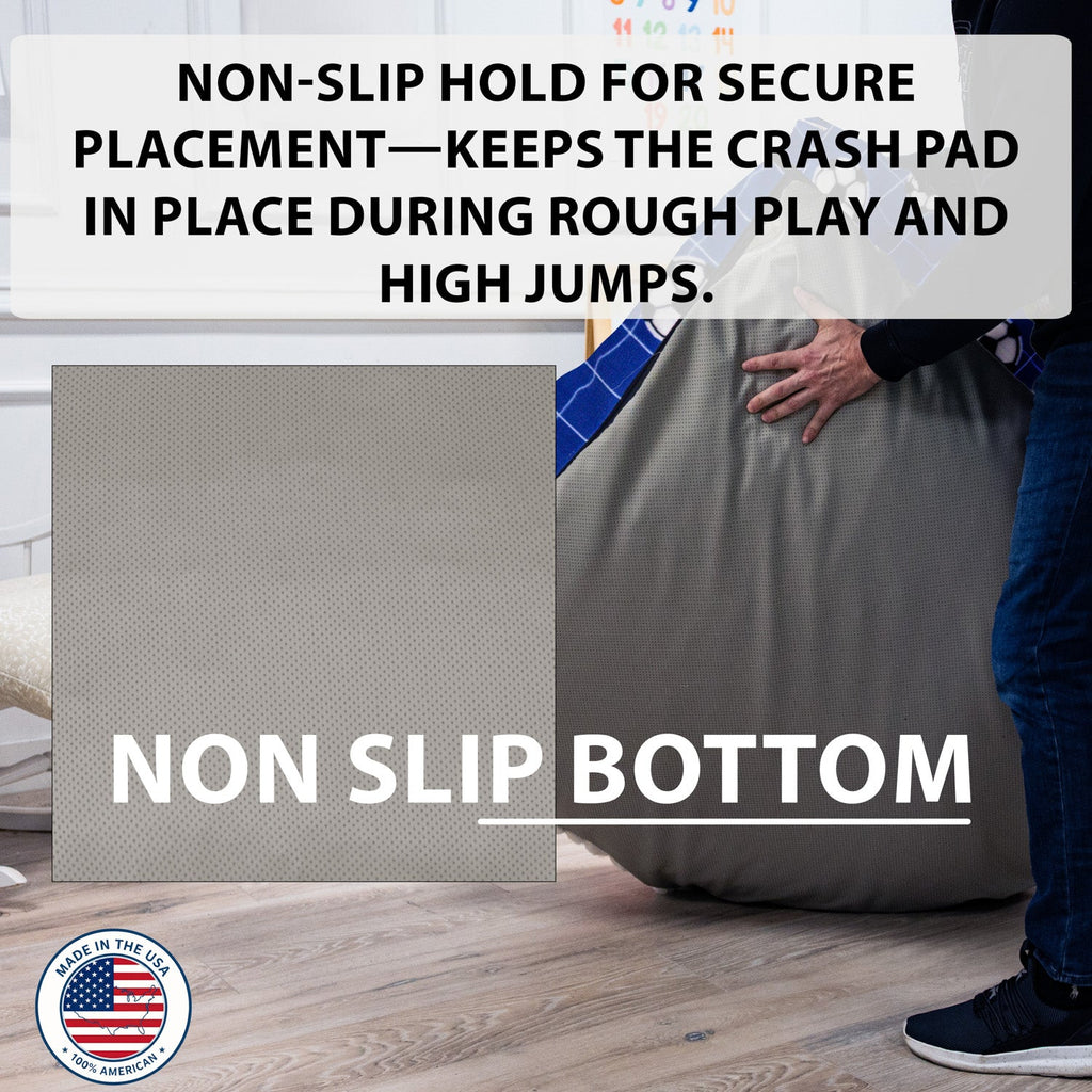 Sensory Crash Pad for Kids & Adults with Removable Washable Cover - Blue, Red, and More