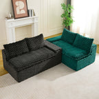 Multifunctional Stationary Sofa with Adjustable Layout - Choice of Color
