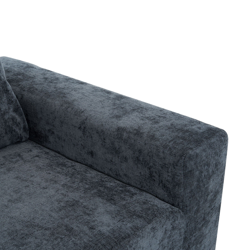 Modular Cloud Sectional Sofa Set with Deep Seating - Choose Beige, Dark Gray, or Dark Brown