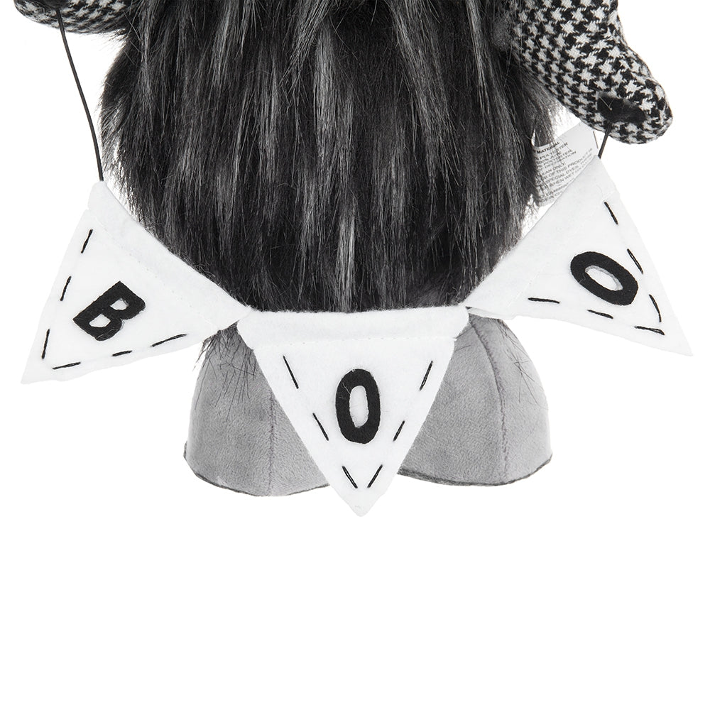 Black Fabric Gnomes Accessories Set with 'Boo' Banner - Set of 2