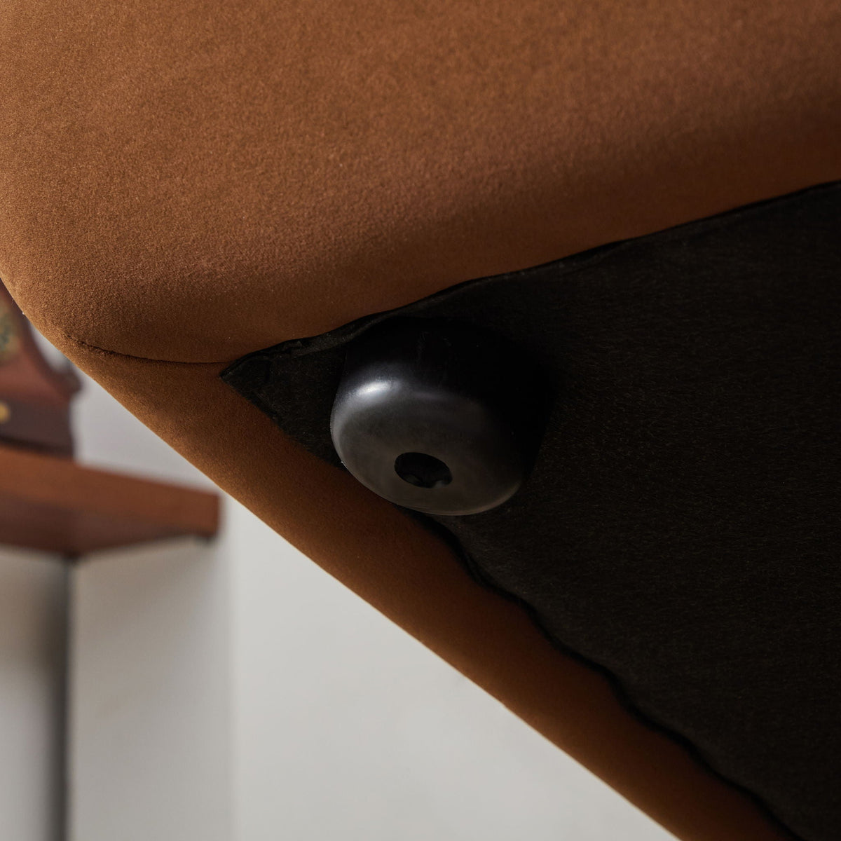 Nordic Modern Sofa With Removable Pillowcase and High Density Sponge - Dark Brown