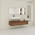 Modern Wall Mounted Bathroom Vanity