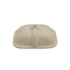 Modern Ceramic Undermount Bathroom Sink with Overflow - White or Black