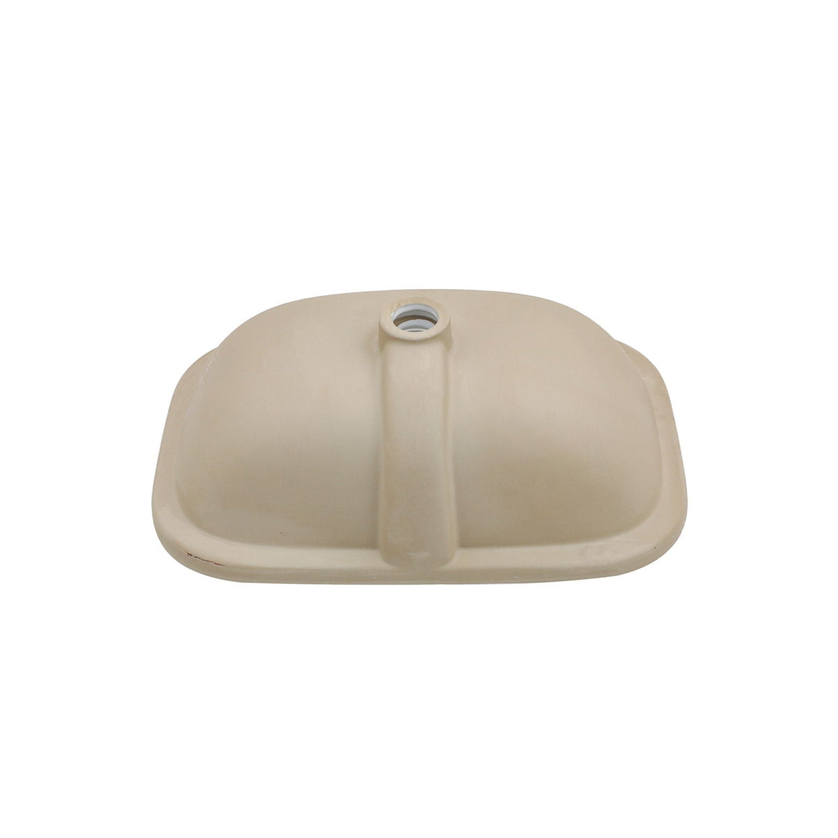 Modern Ceramic Undermount Bathroom Sink with Overflow - White or Black