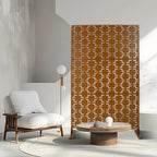 Black Metal Room Divider Privacy Screen with Rust-Resistant Finish