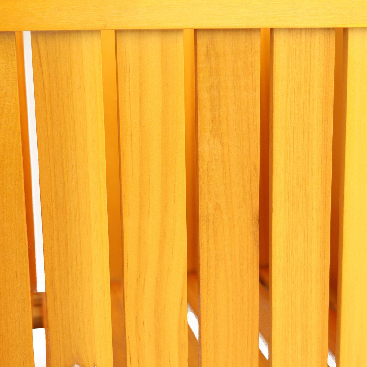 Teak Square Outdoor Flower and Herb Pot with Durable Wood Construction