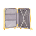 Spinner Wheel Luggage Set with USB Port and Holders - Pink, Black, Green