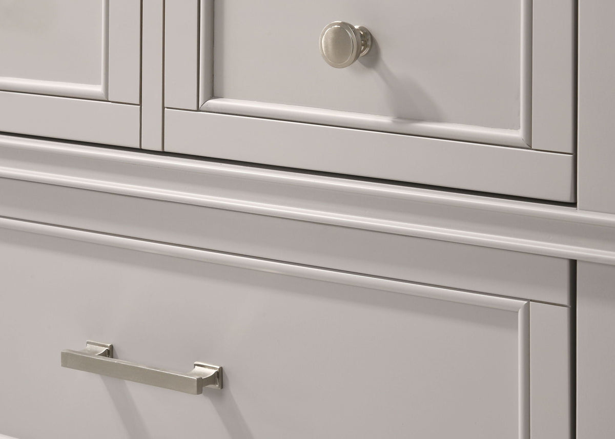 6 Drawer Dresser with Ample Storage - White or Gray