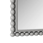 Vintage Iron Art Arch Mirror with Table & Wall Display Options - Gold or Pearl Silver