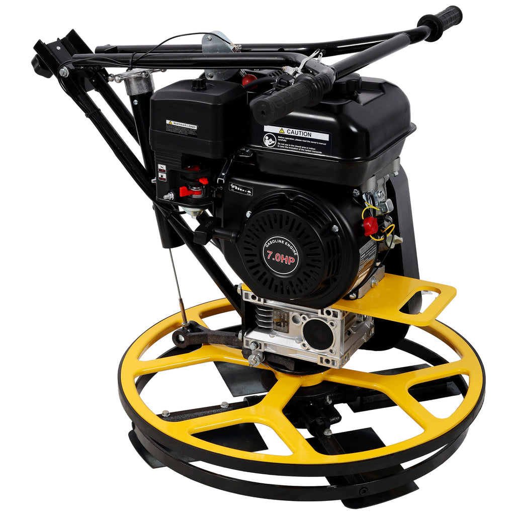 22.5" Walk-Behind Power Trowel with Float Pan