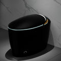 Smart Toilet with Bidet Built In, Auto Open/Close & Foot Sensor - White Porcelain