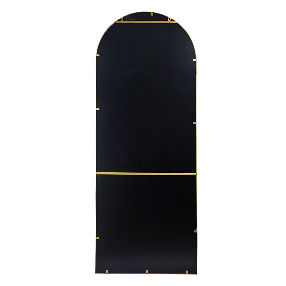 Celine Arch Body Mirror with Slim Frame - Black or Gold