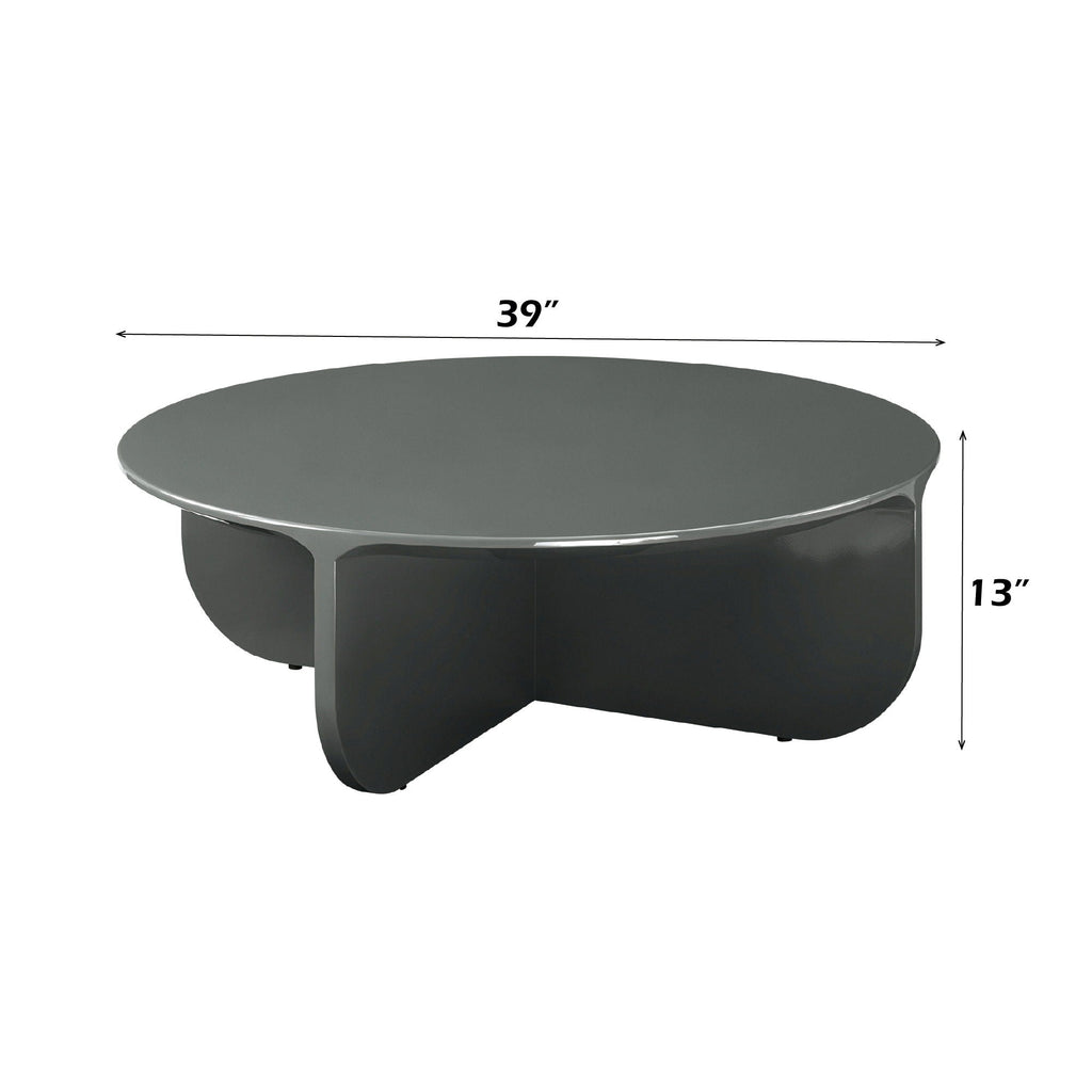 Modern Aesthetic Coffee Table with Spacious Surface - Dark Green