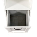 Laundry Cabinet with Removable Liner Bag - Bathroom Storage