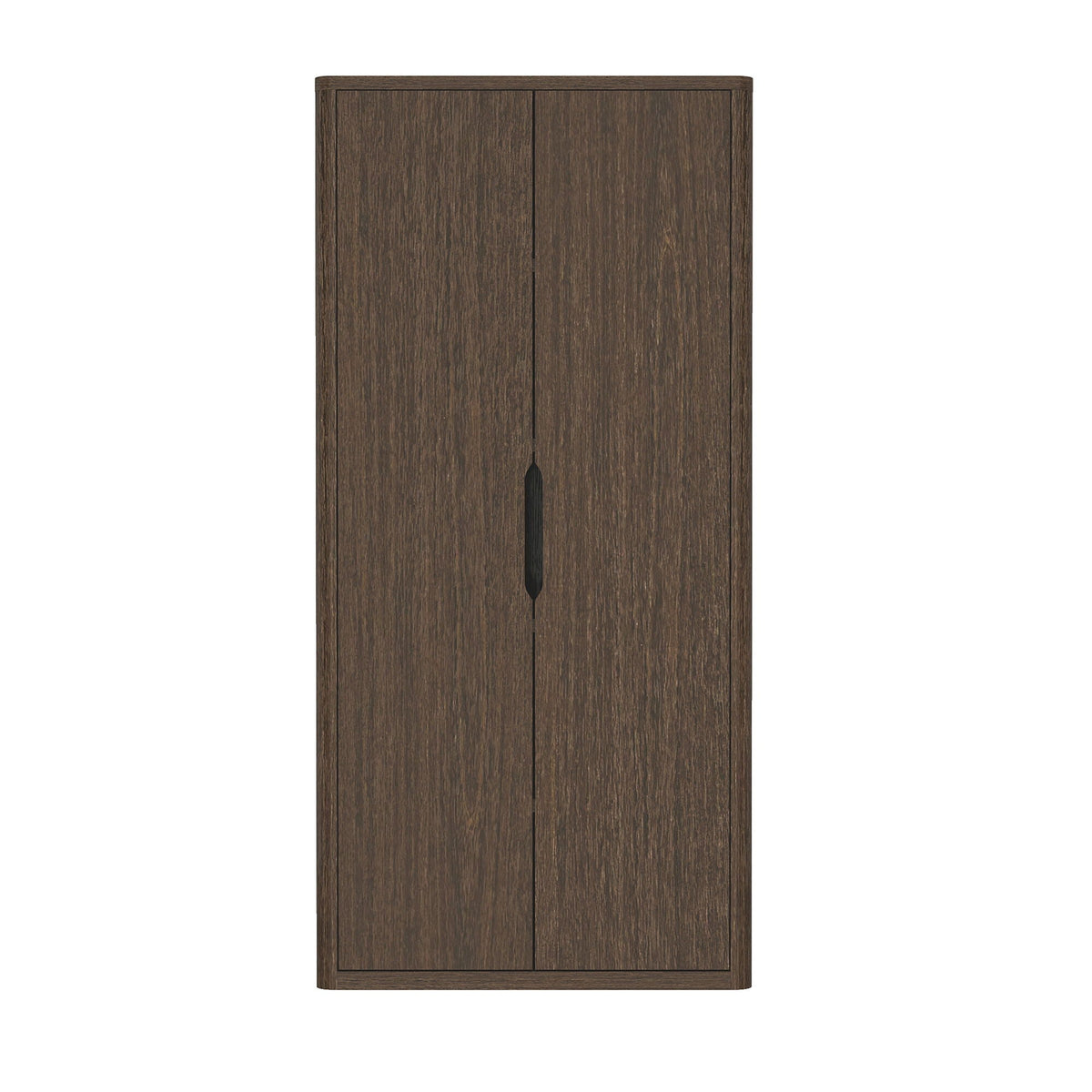 Rivington Bookcase Cabinet with Adjustable Shelves - Black, Dark Brown, or Light Brown