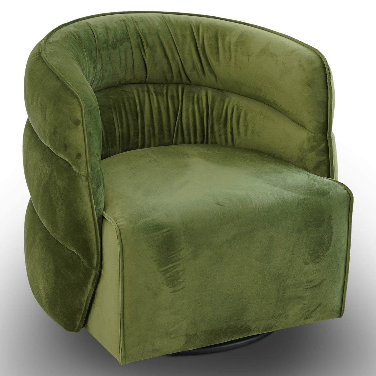 Walden Stylish Swivel Chair with Integrated Armrests - Multiple Colors