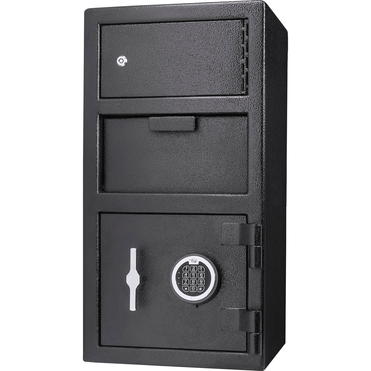 Large Depository Safe with Digital Keypad - Black