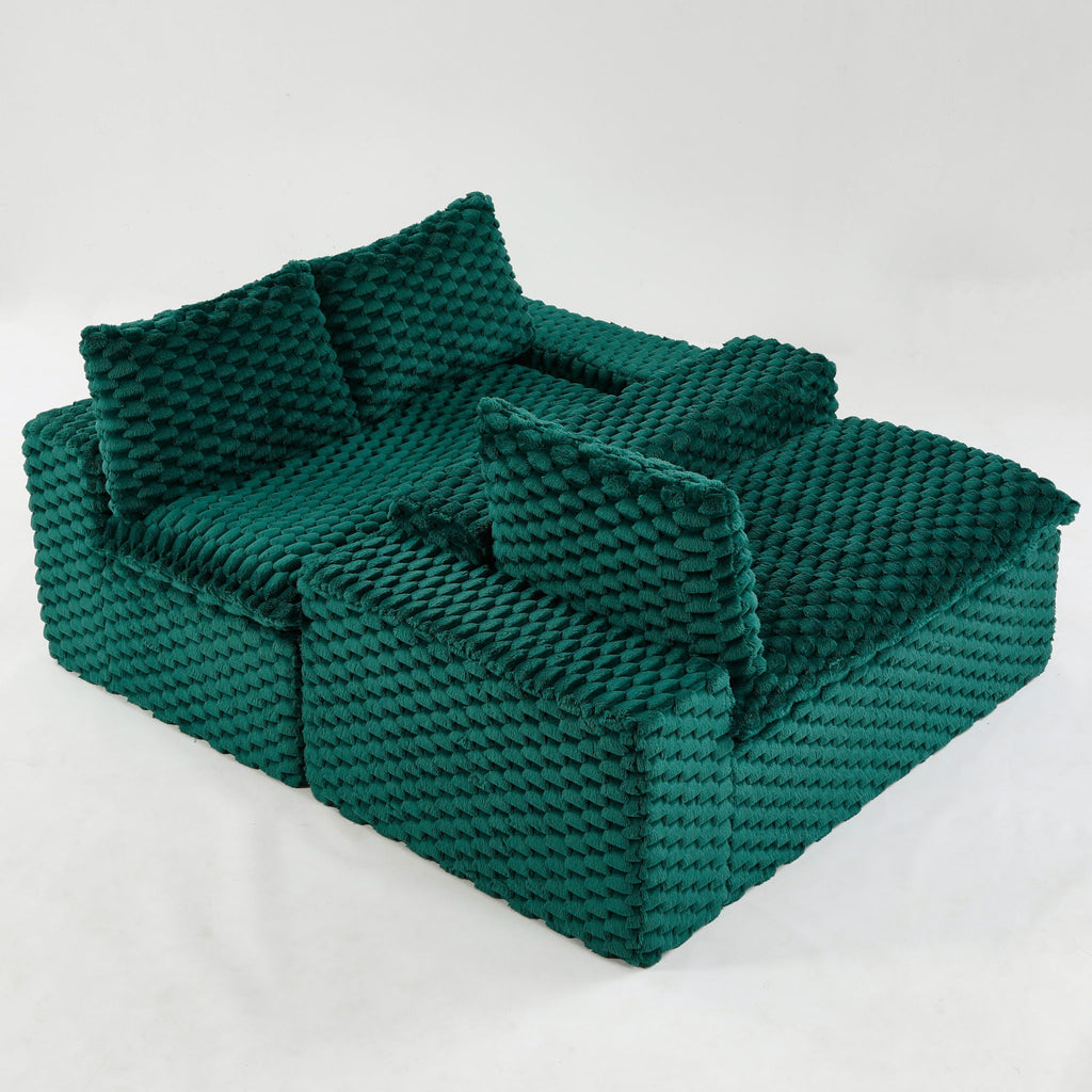 Multifunctional Sofa with Adjustable Layout - Multiple Colors
