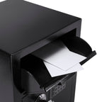 Durable Keypad Depository Safe with Dual PIN Access - Black