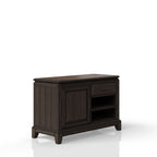 Chocolate Office Storage Credenza with Traditional Design - 47" Wide
