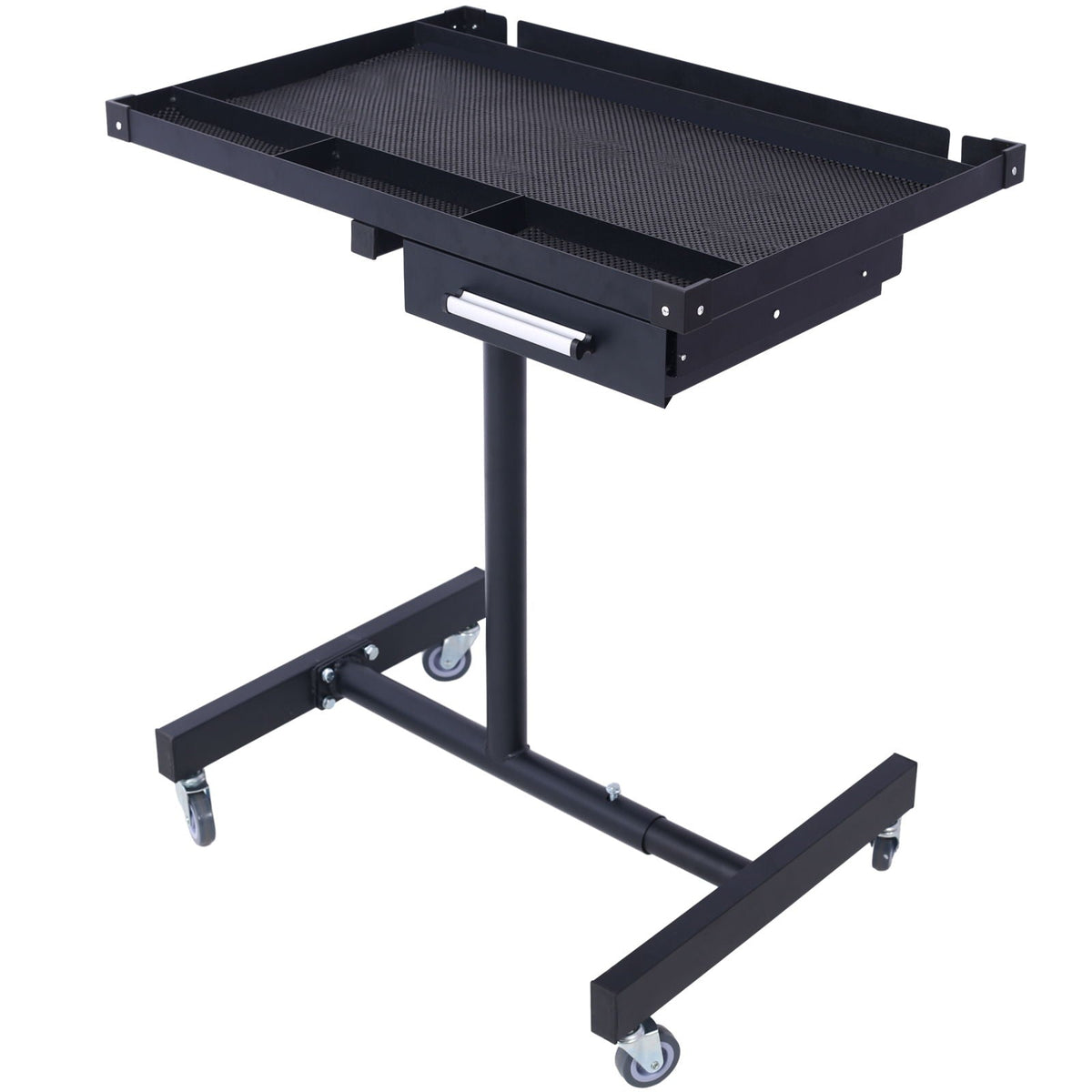 Adjustable Tear Down Work Table With Drawer