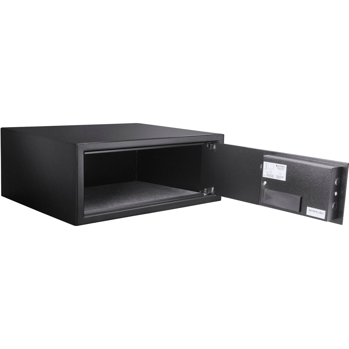 Digital Keypad Cabinet Safe with Programmable Access - Black