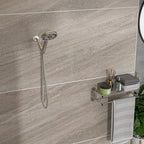 Multi Function Adjustable Hand Shower with 7 Spray Settings - Brushed Nickel