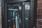 Black Gun Safe with Digital Keypad and Adjustable Shelving