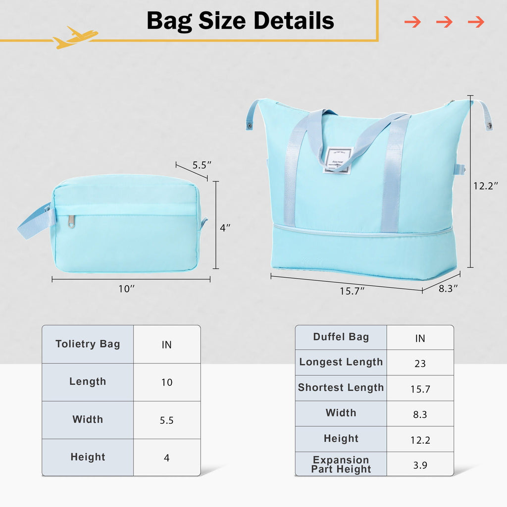 Expandable 2 Piece Luggage Set with TSA Lock and Spinner Wheels - Multiple Colors
