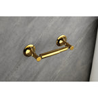 6 Piece Bathroom Accessories Set with Brass Construction - Gold, Matte Black, Brushed Gold