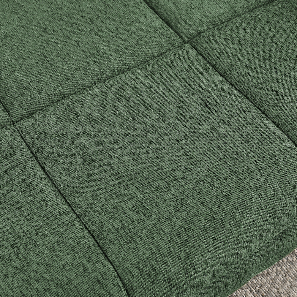 Soft and Comfortable Pet Bed for Big and Oversized Dogs with Armrests - Olive Green