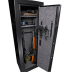 9.33 Cubic Ft Tall Biometric Rifle Safe with Quick Access - Black