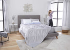 Balance Rectangle Air-Mesh Pillow with Breathable Fabric - White